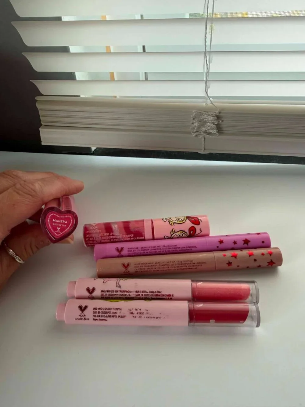 Colourpop Eyeshadow Sticks, Lip Stain & Lip Glosses Bundle